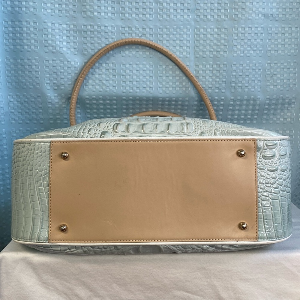 BRAHMIN Amy Sea Glass Tri-Color Shoulder Bag - Picture 10 of 17